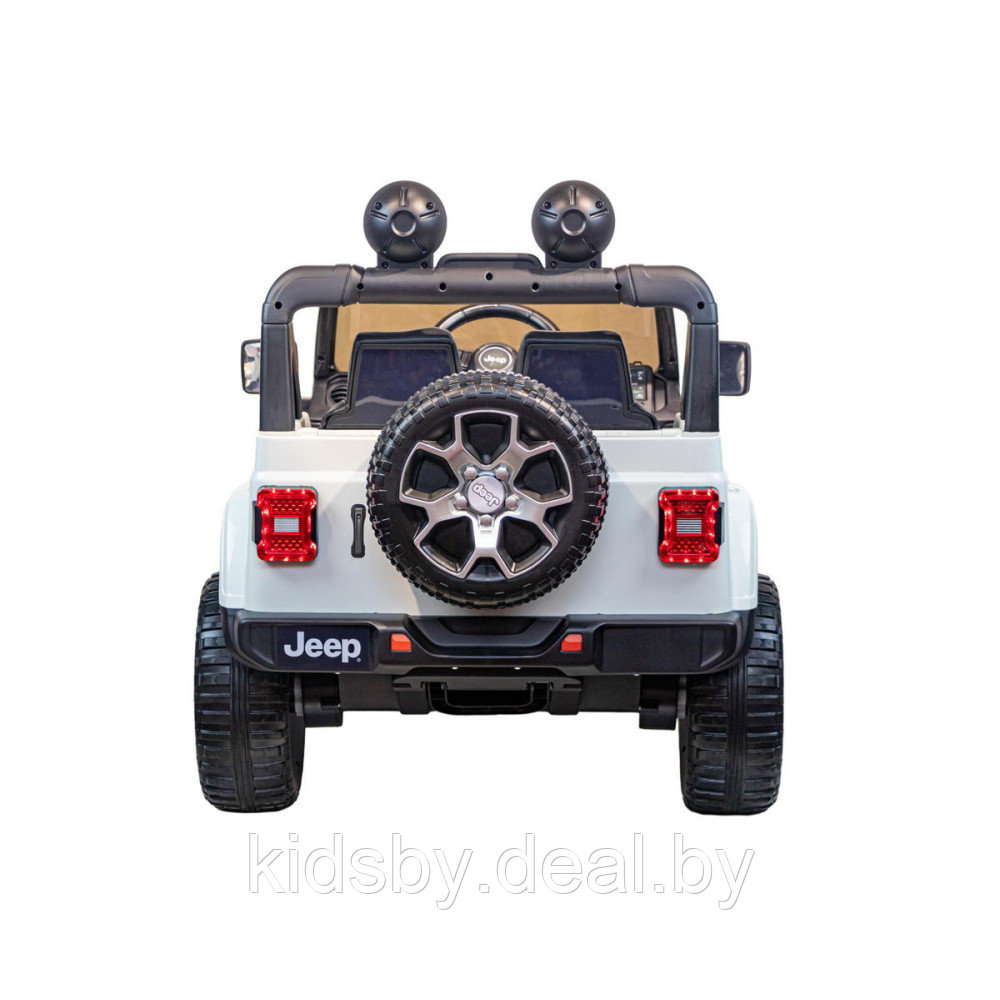 Детский электромобиль Electric Toys Jeep LUX 4Х4 арт. FT938 (белый) полноприводной - фото 6 - id-p224310144