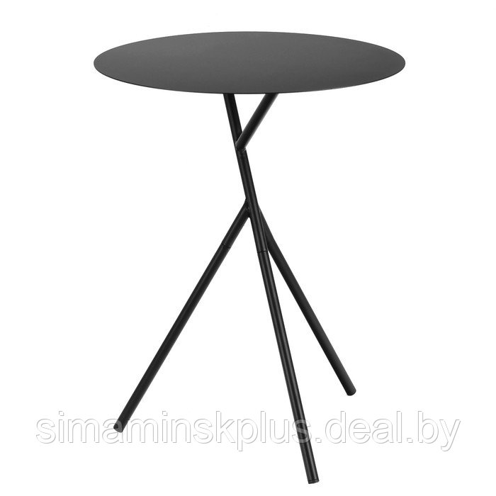 Кофейный столик "Фогот" YS-8526B, черный 42х46 см - фото 5 - id-p224311191