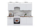 Кухонный гарнитур Paola 2.4м ЛДСП - Белый (Горизонт), фото 3