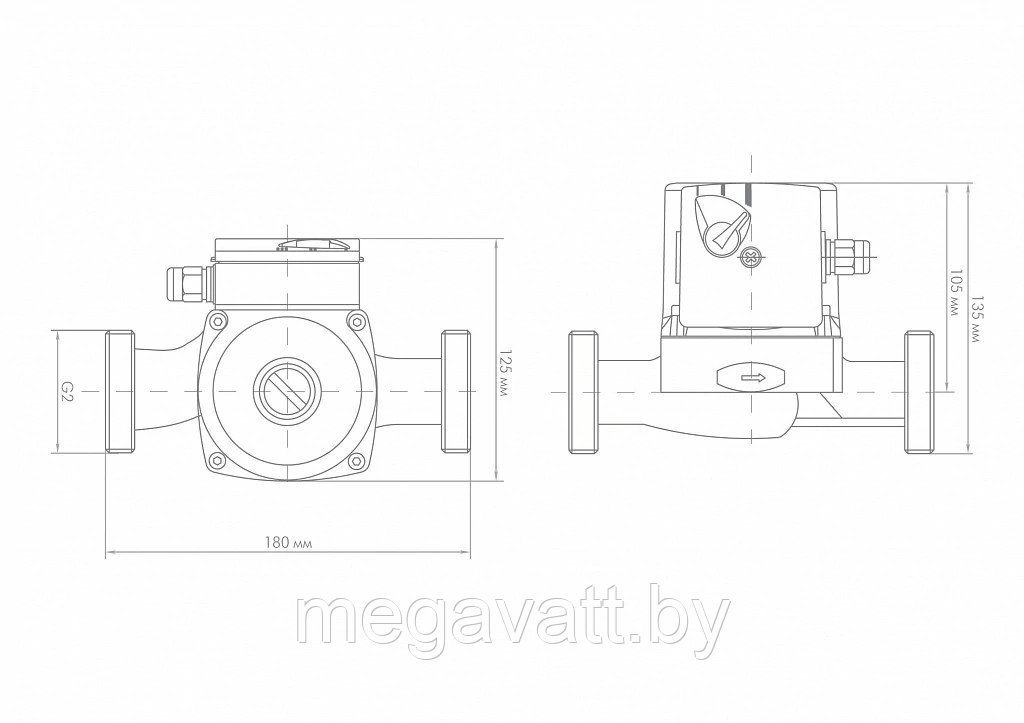 Циркуляционный насос ДЖИЛЕКС ЦИРКУЛЬ 32/40 - фото 7 - id-p224312688