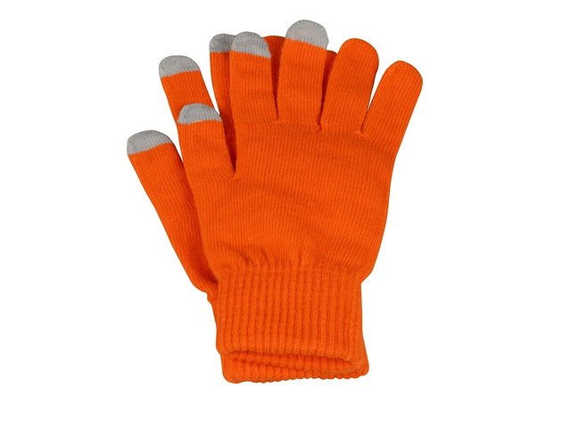 Перчатки для сенсорного экрана Сет, S/M, оранжевый, фото 2