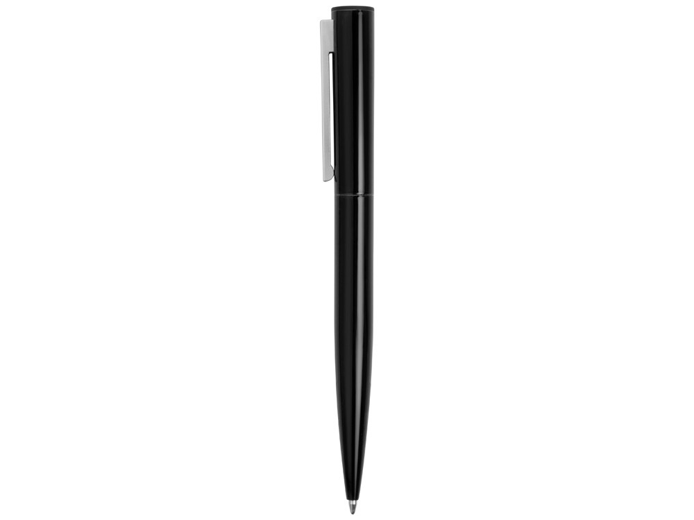 Ручка металлическая шариковая Icicle под полимерную наклейку, черный - фото 3 - id-p224312954