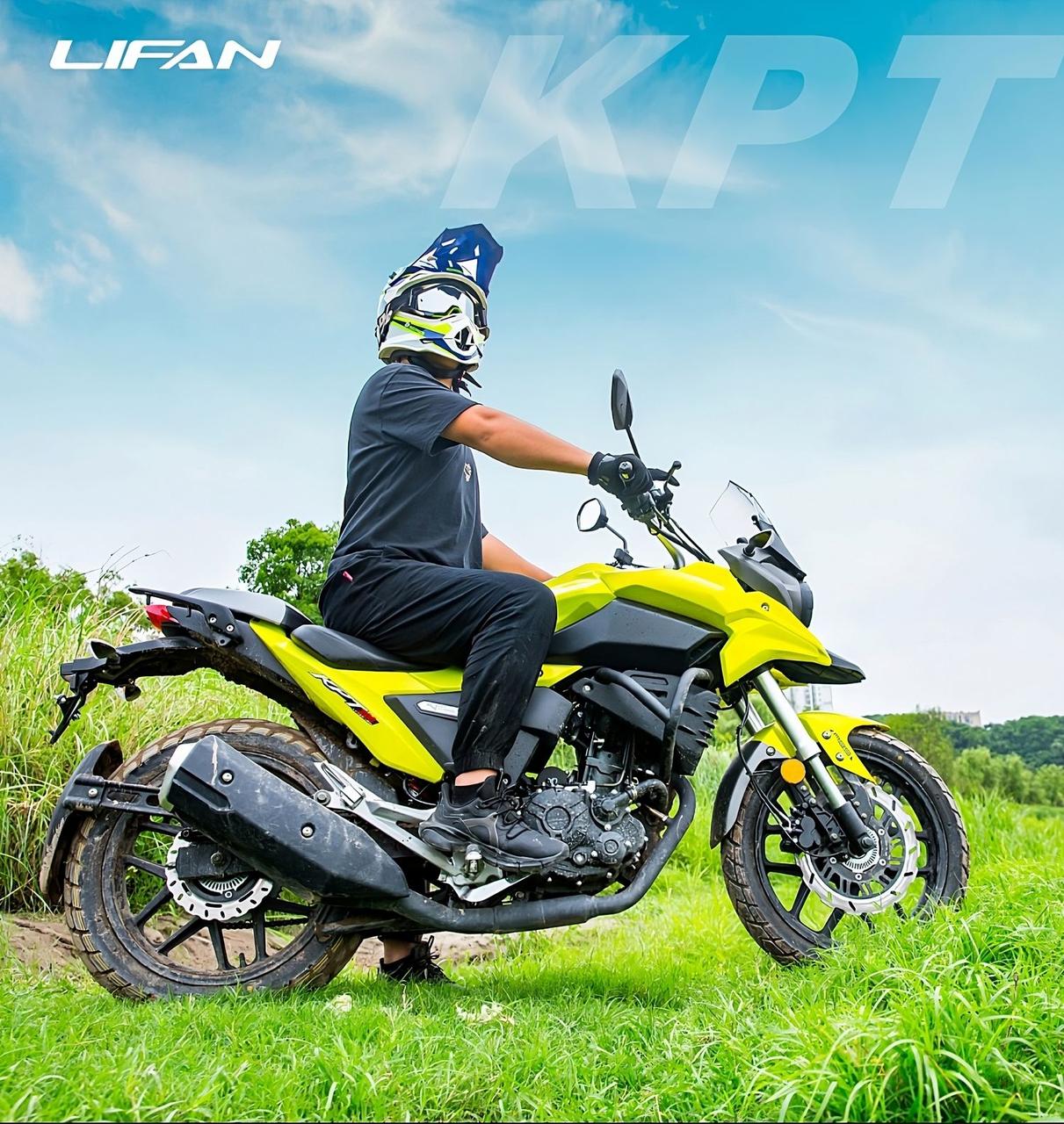 Мотоцикл Lifan KPT200 (LF200-10D) серый - фото 5 - id-p224312519