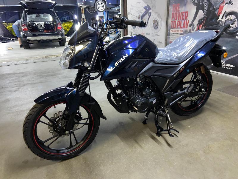 Мотоцикл Lifan LF175-2E синий - фото 10 - id-p224312524