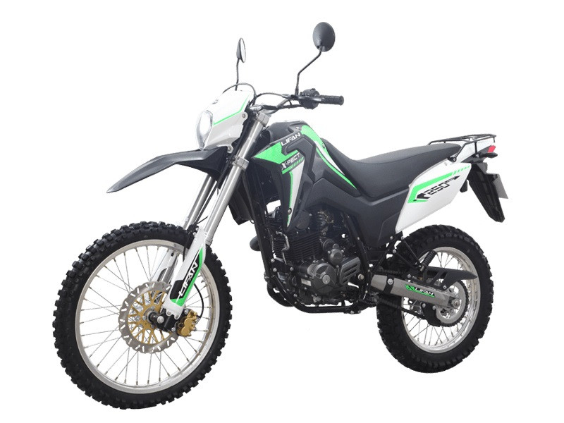 Мотоцикл Lifan X-PECT 250 (LF250GY-3) зеленый - фото 3 - id-p224312530