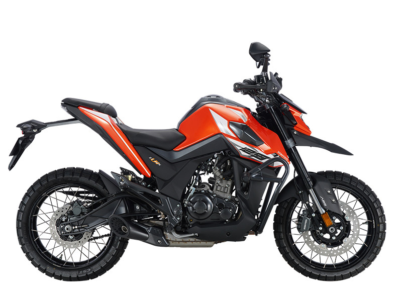 Мотоцикл ZONTES ZT125-U1 оранжевый - фото 1 - id-p224312555