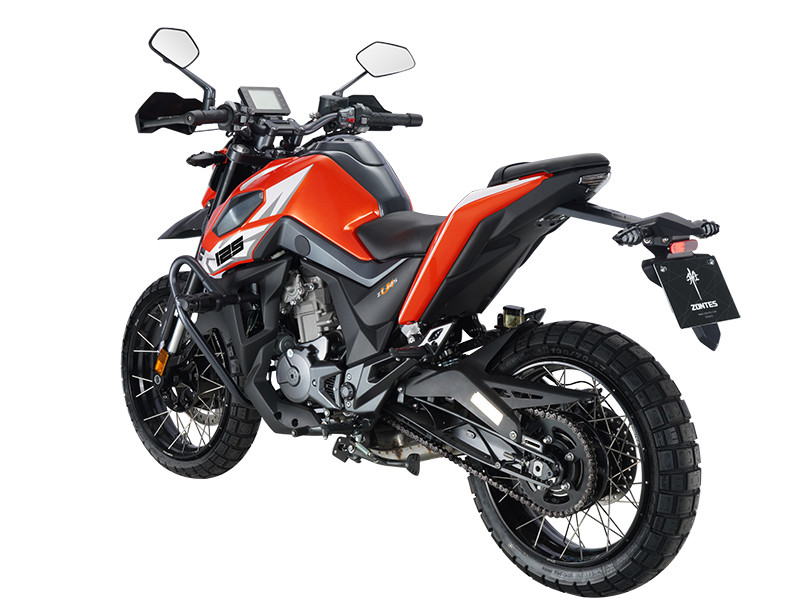 Мотоцикл ZONTES ZT125-U1 оранжевый - фото 3 - id-p224312555