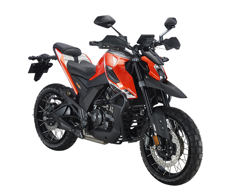 Мотоцикл ZONTES ZT125-U1 оранжевый - фото 7 - id-p224312555