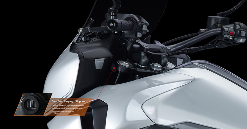 Мотоцикл ZONTES ZT350-VX серебристый - фото 8 - id-p224312557