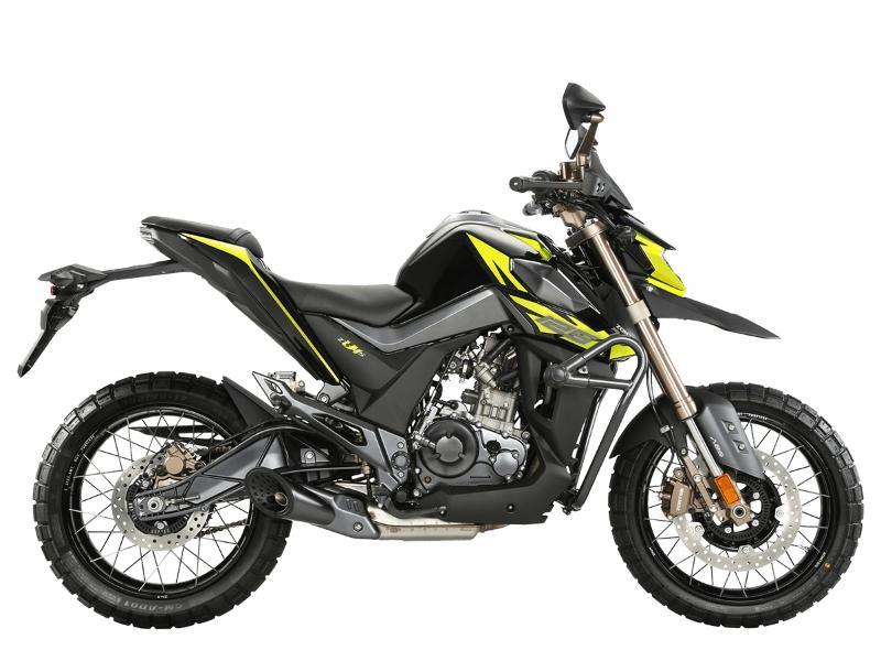 Мотоцикл ZONTES ZT125-U1 серебристо-желтый - фото 1 - id-p224312559