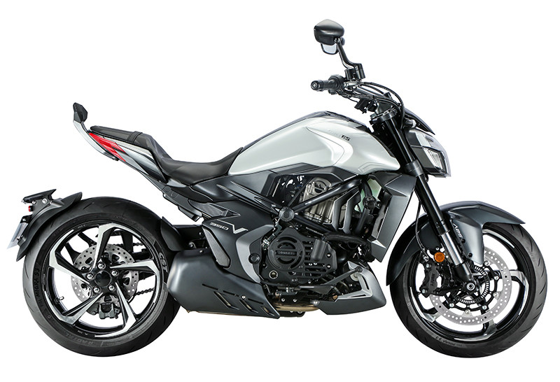 Мотоцикл ZONTES ZT350-V1 серебристый - фото 1 - id-p224312561
