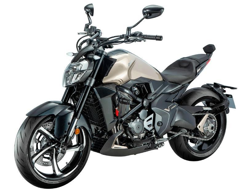 Мотоцикл ZONTES ZT350-V1 серебристый - фото 4 - id-p224312561
