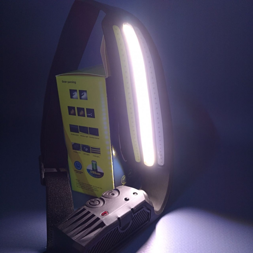 Фонарь USB налобный-лента светодиодный с аккумулятором Kang KI KY-689-3 (8 режимов, датчик движения) - фото 6 - id-p224313210