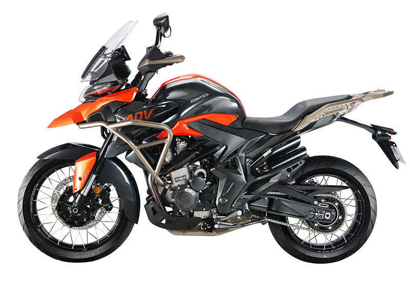 Мотоцикл ZONTES ZT350-T оранжевый - фото 2 - id-p224312572