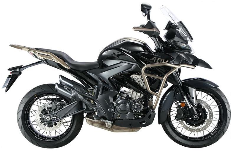Мотоцикл ZONTES ZT350-T черный - фото 1 - id-p224312581