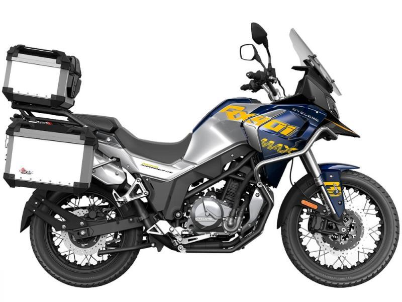 Мотоцикл CYCLONE RX401 (SR400GY-2D) серый - фото 8 - id-p224312584