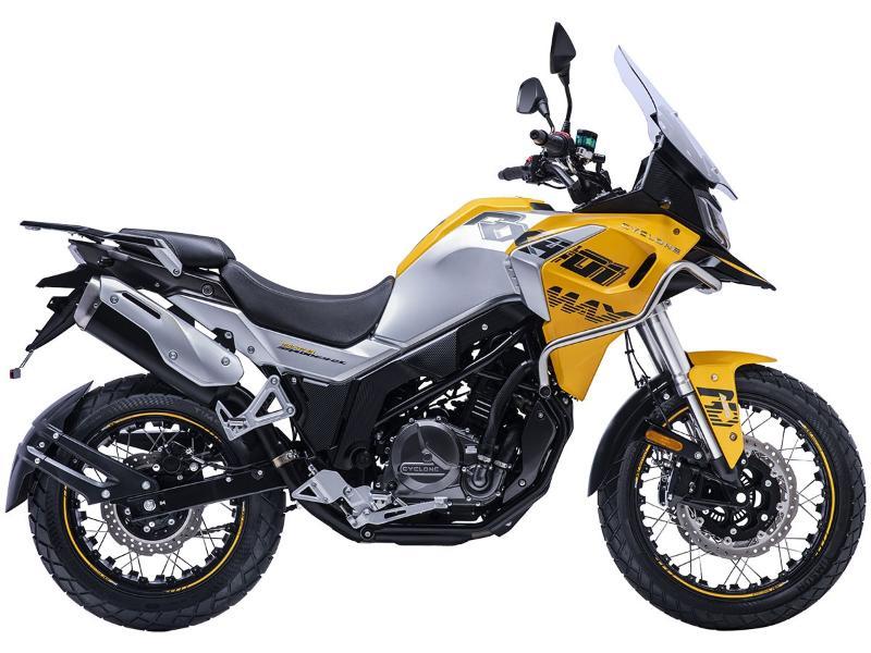 Мотоцикл CYCLONE RX401 (SR400GY-2D) желтый - фото 1 - id-p224312585