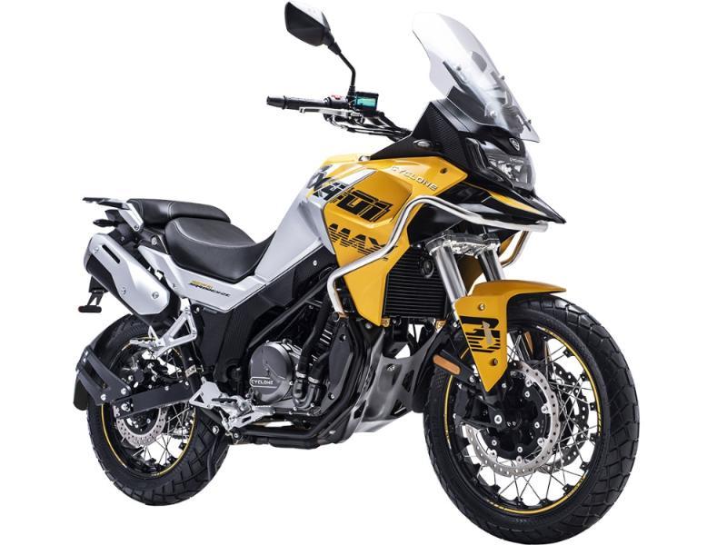 Мотоцикл CYCLONE RX401 (SR400GY-2D) желтый - фото 2 - id-p224312585