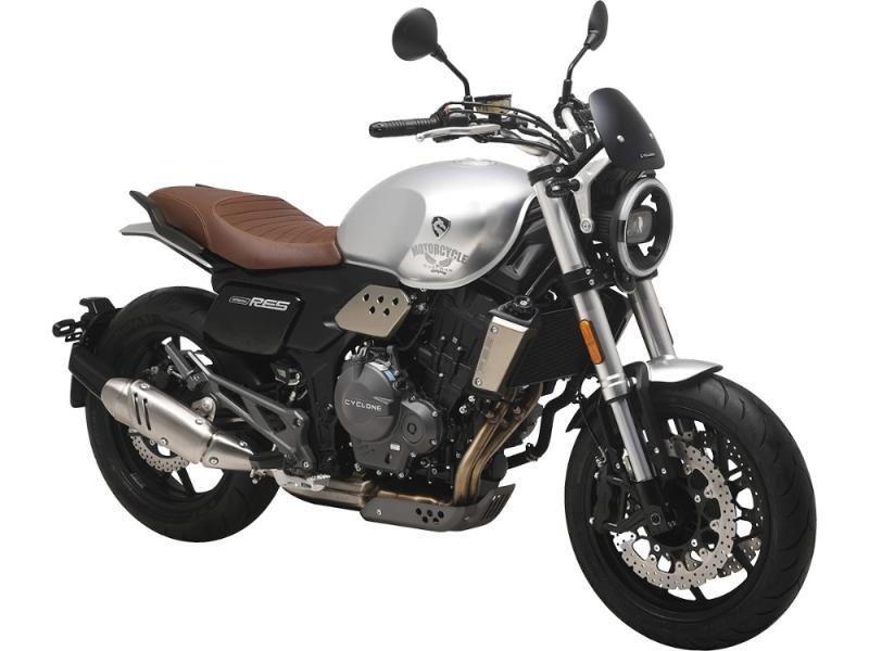 Мотоцикл CYCLONE RE5 (SR600) серебристый - фото 2 - id-p224312589