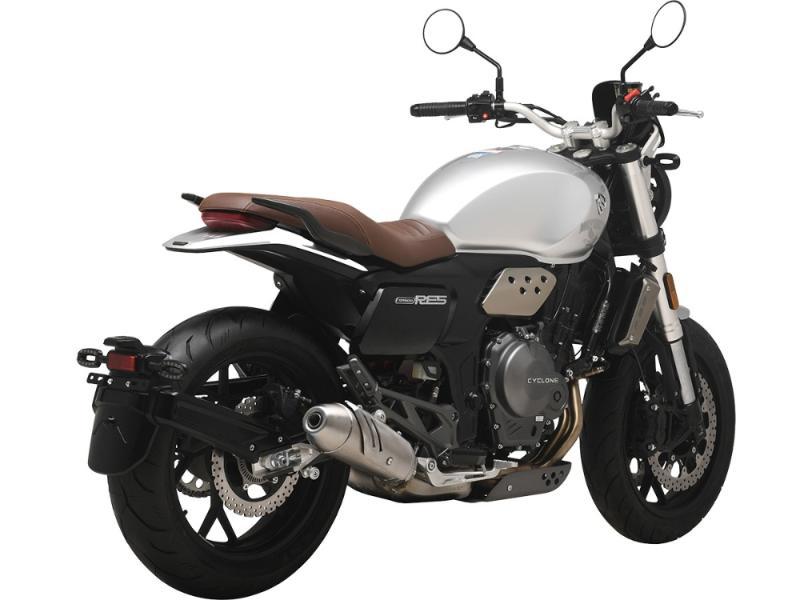 Мотоцикл CYCLONE RE5 (SR600) серебристый - фото 3 - id-p224312589