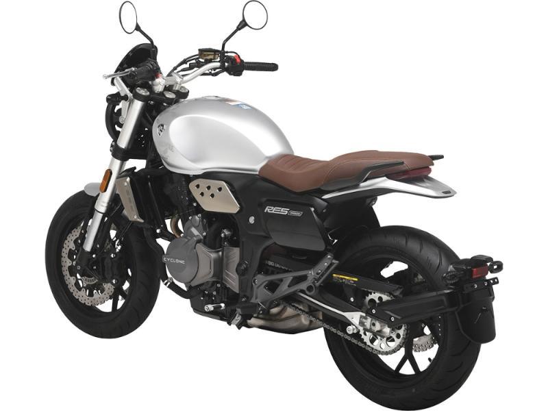 Мотоцикл CYCLONE RE5 (SR600) серебристый - фото 4 - id-p224312589
