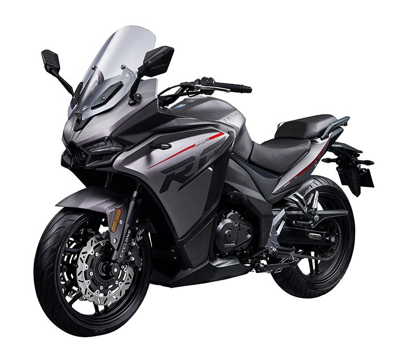 Мотоцикл CYCLONE RG401 (SR400GS-B) серый - фото 7 - id-p224312592