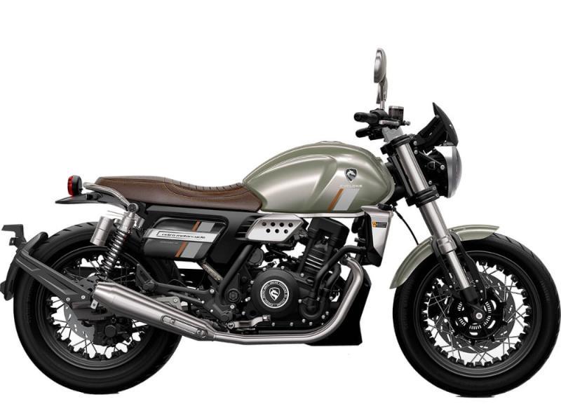 Мотоцикл CYCLONE RE401 (SR400-B) зеленый - фото 1 - id-p224312596