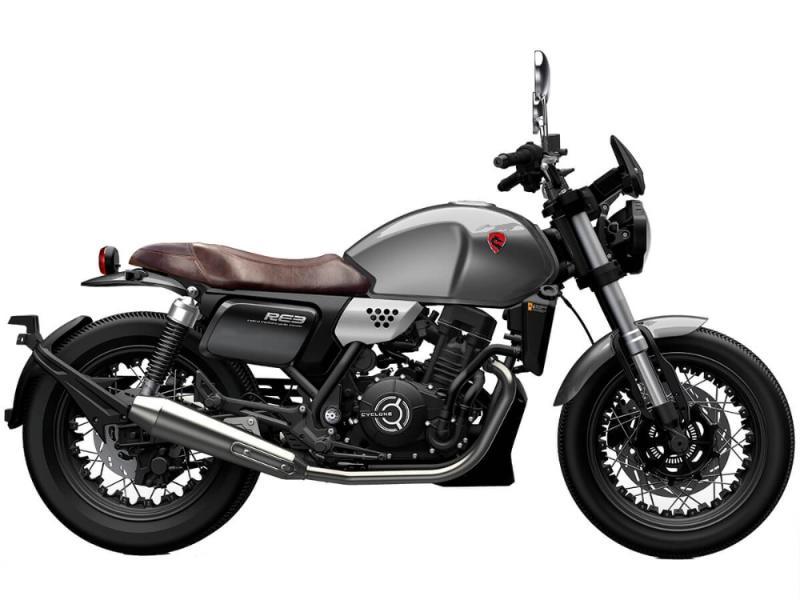 Мотоцикл CYCLONE RE3 (SR400) серый - фото 1 - id-p224312597