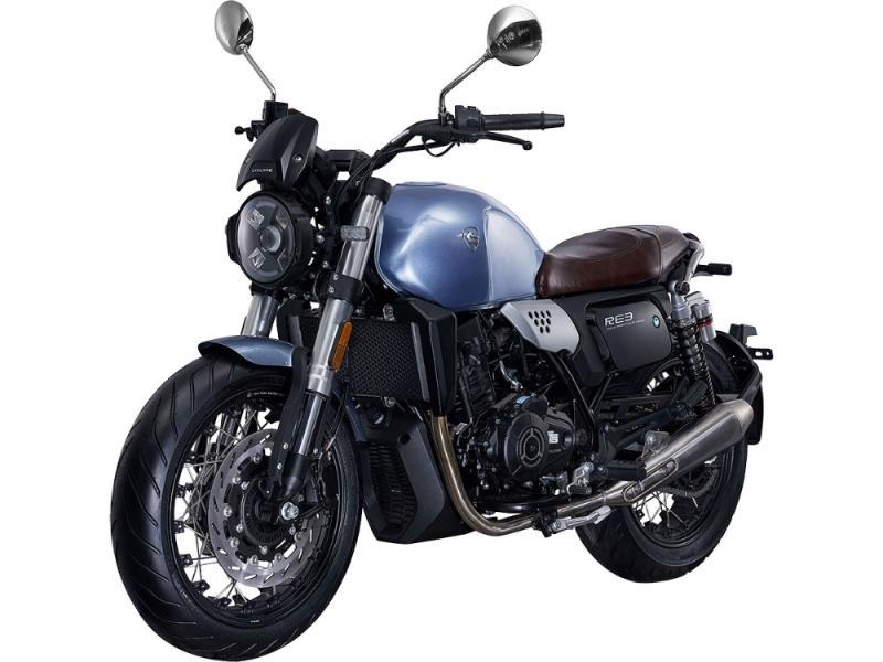 Мотоцикл CYCLONE RE3 (SR400) синий - фото 8 - id-p224312598