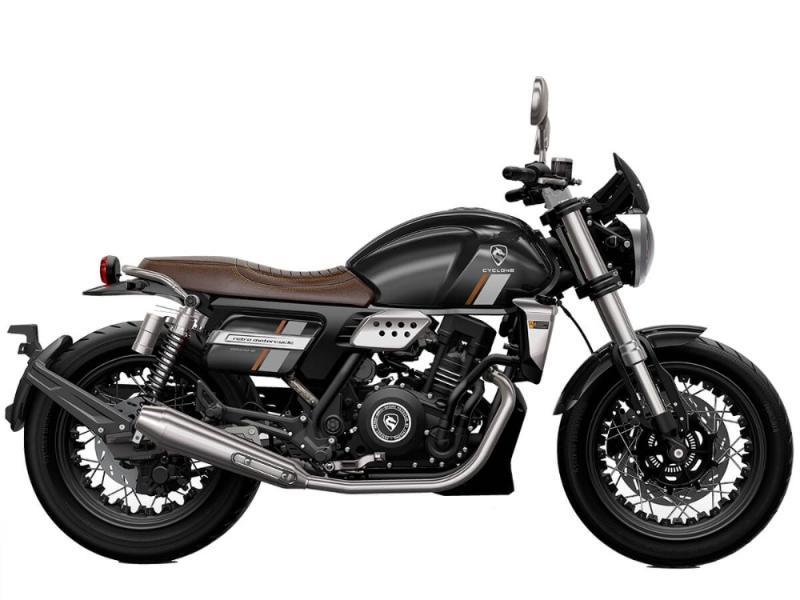 Мотоцикл CYCLONE RE401 (SR400-B) черный - фото 1 - id-p224312601