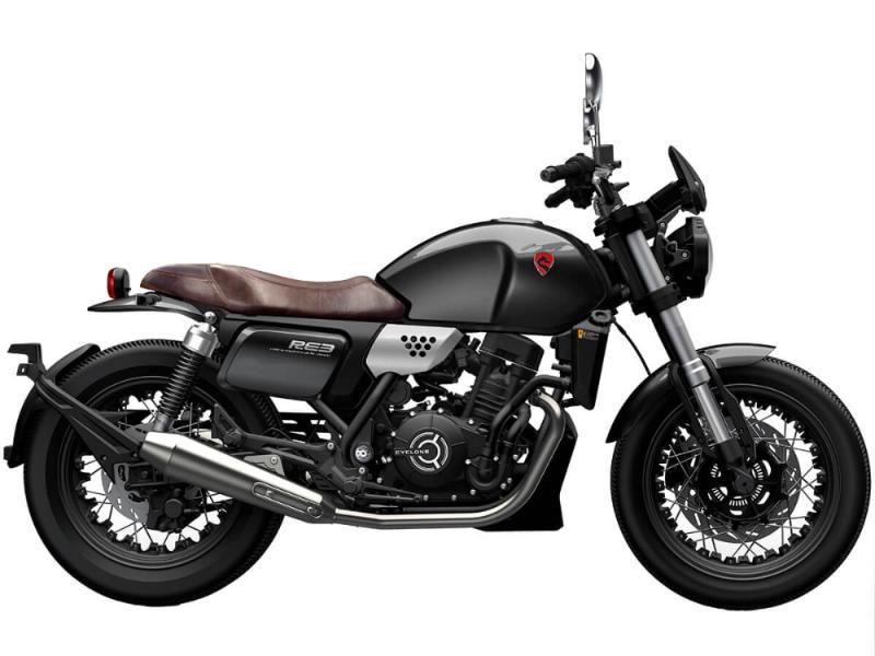 Мотоцикл CYCLONE RE3 (SR400) черный - фото 1 - id-p224312602