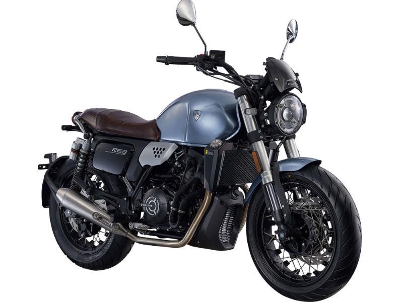 Мотоцикл CYCLONE RE3 (SR400) черный - фото 4 - id-p224312602