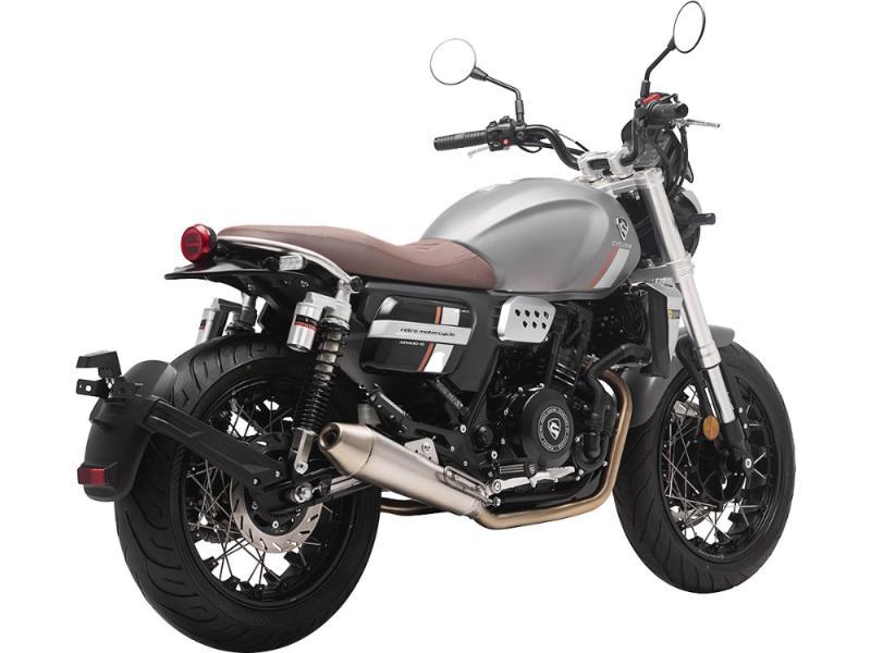 Мотоцикл CYCLONE RE401 (SR400-B) серый - фото 3 - id-p224312605