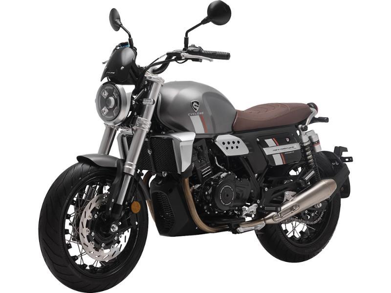 Мотоцикл CYCLONE RE401 (SR400-B) серый - фото 6 - id-p224312605