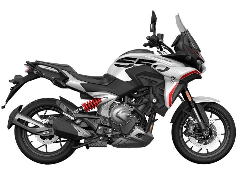 Мотоцикл CYCLONE RX6 (SR650) белый - фото 1 - id-p224312609