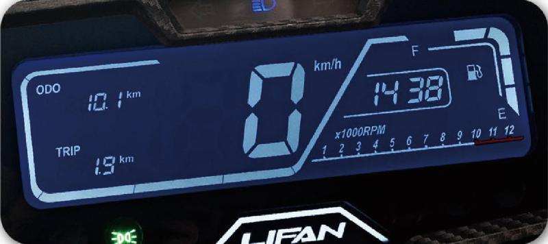 Скутер Lifan KPV150 (LF150T-8) синий - фото 9 - id-p224312615