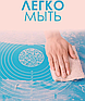 Коврик силиконовый для раскатки теста 70х50 см. / Коврик антипригарный с разметкой Розовый, фото 3