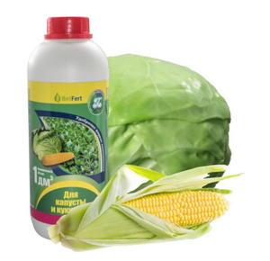 БелФерт Удобрение для капусты и кукурузы 1л - фото 1 - id-p224104703