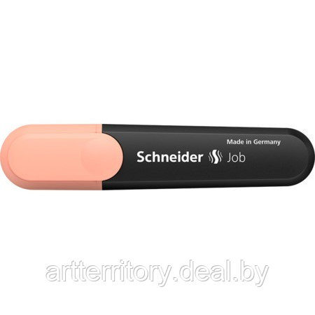 Маркер текстовый Schneider JOB 150 (пастельный персиковый) - фото 1 - id-p224314243