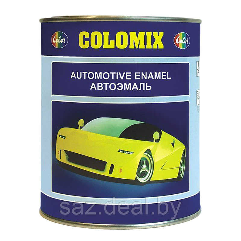 Краска автомобильная Коломикс (черная матовая) 000 - фото 1 - id-p164956403