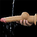 Реалистичный фаллос с высоко посаженной мошонкой Lovetoy Silicone Cock 25 см, фото 8