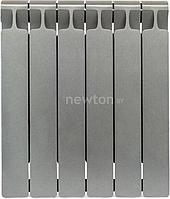 Биметаллический радиатор Rifar Monolit 500 (титан, 8 секций)