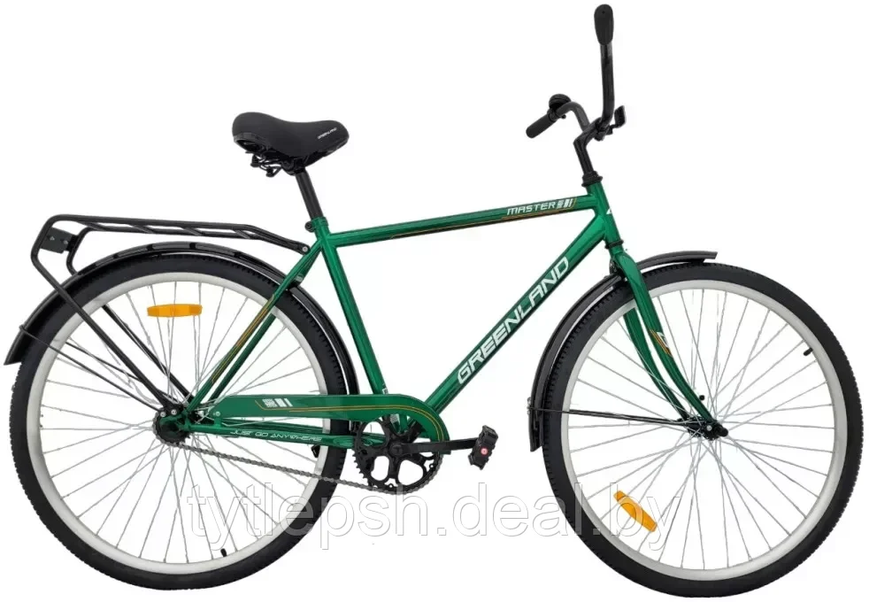 Велосипед городской Greenland Master 28" (зеленый)
