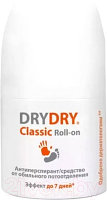 Дезодорант шариковый Dry Dry Classic Roll-On от обильного потоотделения