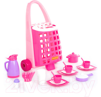 Набор игрушечной посуды Полесье Забавная с набором детской посуды / 44389 - фото 4 - id-p223209671