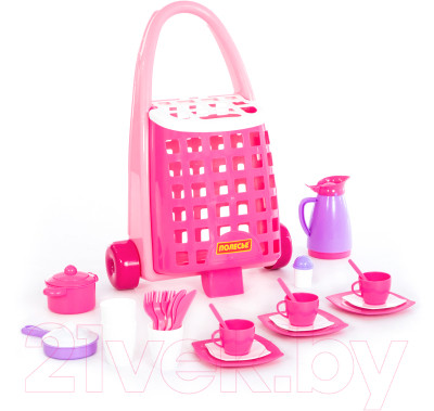 Набор игрушечной посуды Полесье Забавная с набором детской посуды / 44389 - фото 5 - id-p223209671