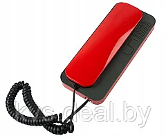 Домофонная трубка квартирная переговорная Unifon Smart U красно-черн.