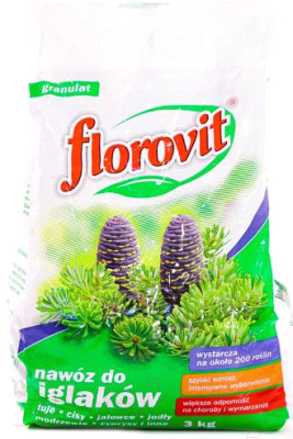 Удобрение Florovit Для хвойных гранулированное - фото 1 - id-p224319603