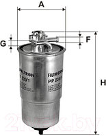 Топливный фильтр Filtron PP839/1