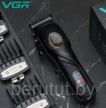 Машинка для стрижки волос триммер профессиональный VGR V-269 - фото 6 - id-p224319722